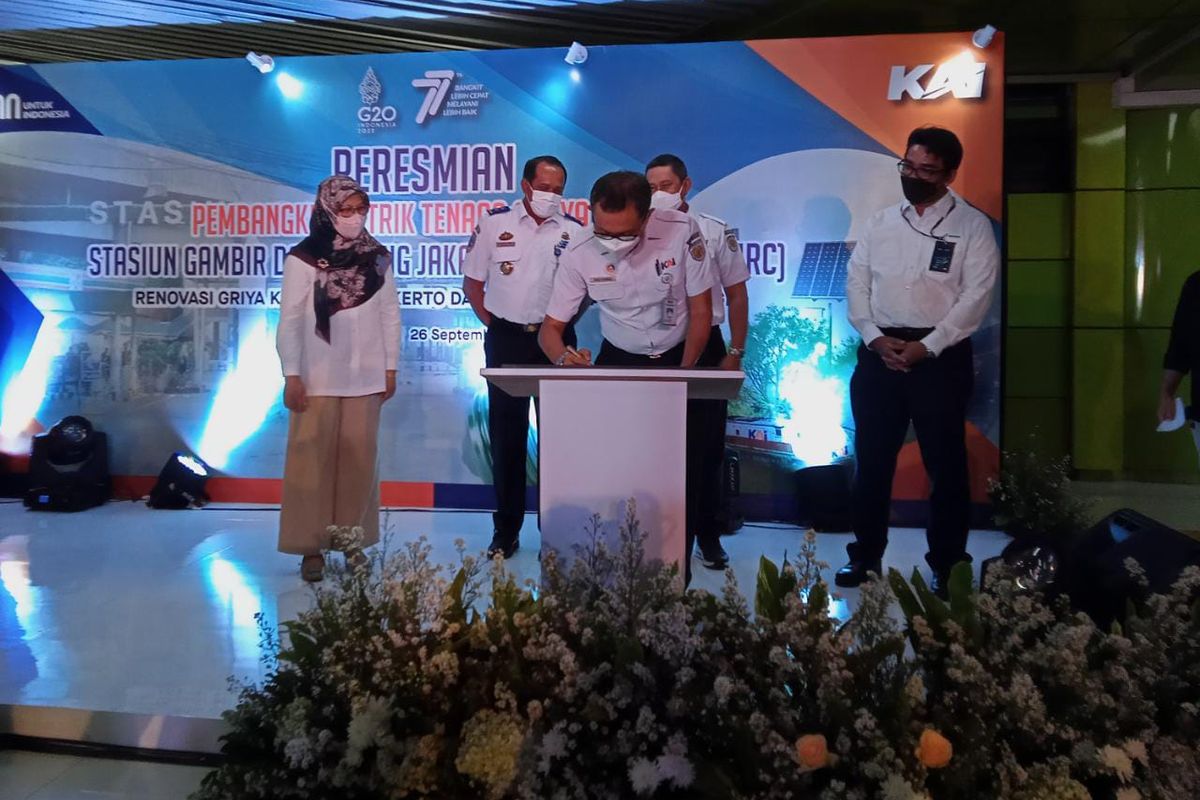 KAI Targetkan 40 Gedungnya akan Dipasang PLTS di 2023