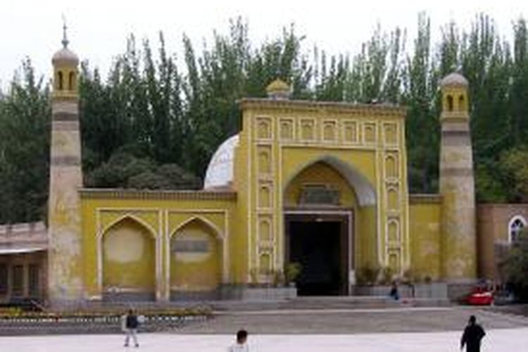 Masjid Id Kah, Kasghar, Xinjiang.