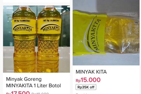 Sudah Dilarang, TikTok Shop Masih Jual Minyakita, Harganya Capai Rp 18.000 Per Liter