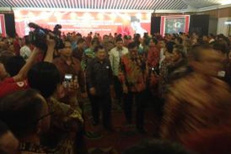 Wakil Presiden Jusuf Kalla di acara GMNI, Selasa (10/11/2015)