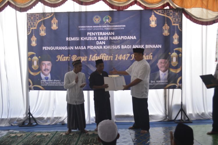 98 Napi di Rutan Kebumen Dapat Remisi Idul Fitri, 1 Langsung Bebas