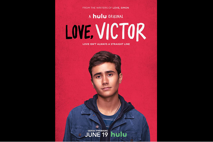 Michael Cimino dalam serial drama Love, Victor (2020).