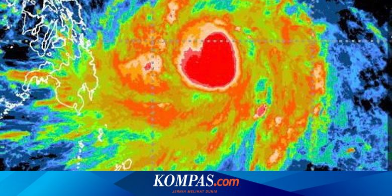 Topan Surigae Masih Sangat Kuat, Ini Daftar Wilayah ...