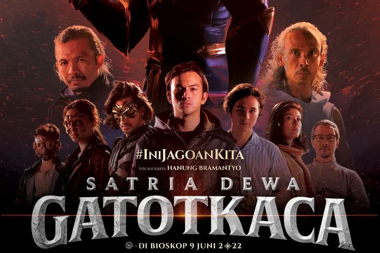 Poster film Satria Dewa: Gatotkaca