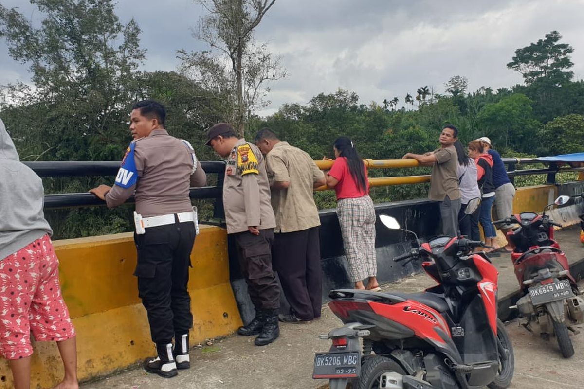 Lokasi terakhir kali Kepala Desa Liang Pematang Bahagia Tarigan terakhir kali hilang misterius, Jumat (28/2/2025)