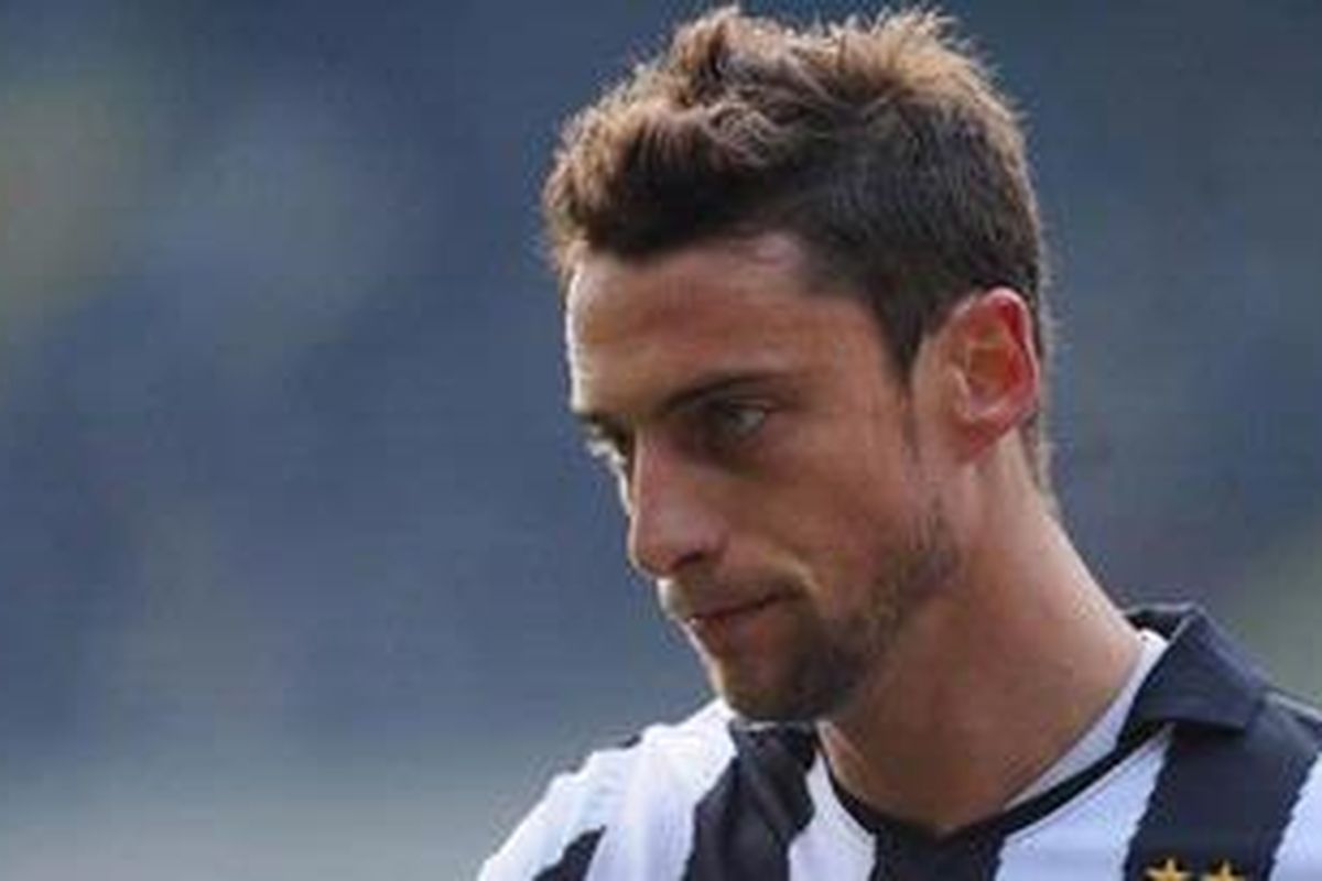 Gelandang Juventus, Claudio Marchisio.