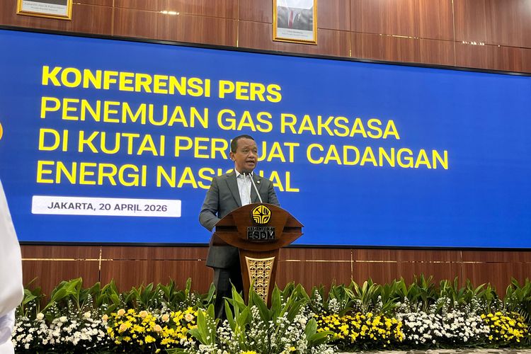 Bahlil Umumkan Penemuan Cadangan Gas Jumbo di Kalimantan Timur