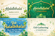 20 Ide Tulisan Halalbihalal Keren untuk Banner, Undangan, dan Poster Lebaran