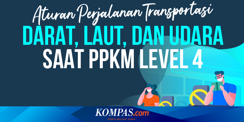 Peraturan perjalanan ppkm level 4