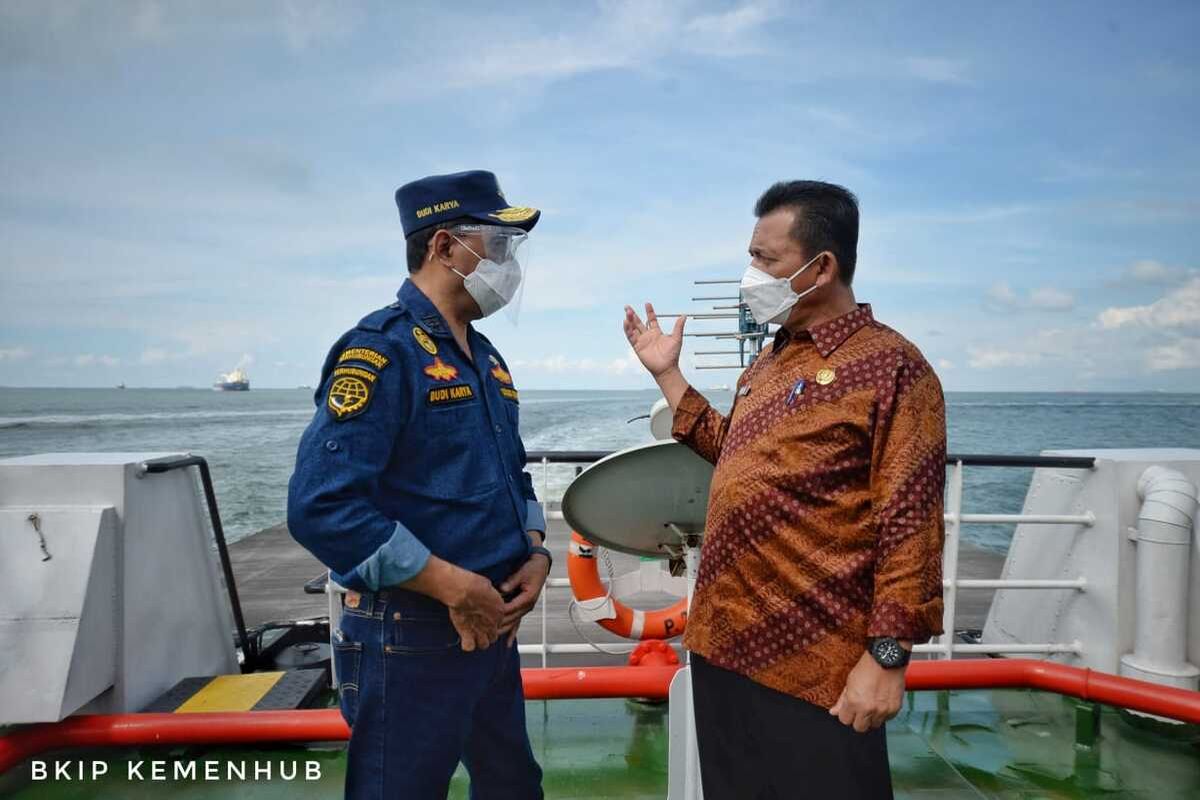 Kunjungi Pulau Terdepan, Menhub Berharap Agar Potensi Kemaritiman Kepri Dikelola dengan Baik