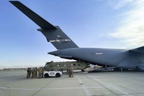 Militer AS Pereteli Pesawat dan Senjata Canggih Sebelum Tinggalkan Afghanistan