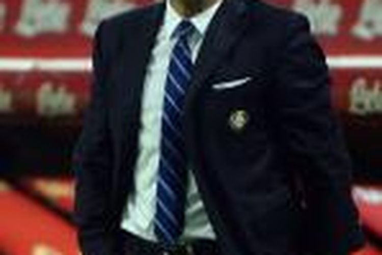 Pelatih Inter Milan, Walter Mazzarri.