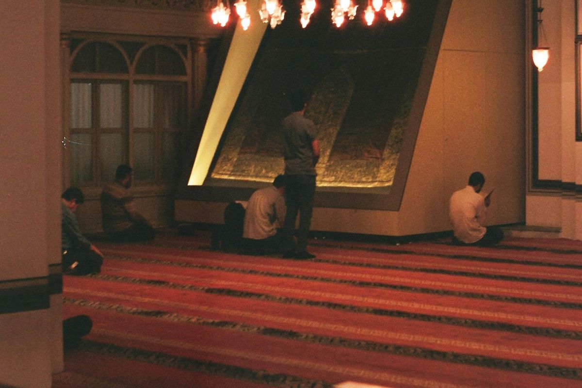 ilustrasi sholat sunnah wudhu