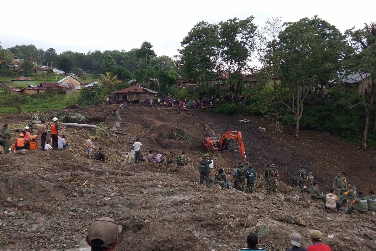 Satu Korban Tanah Longsor di Manggarai Timur Ditemukan Meninggal, Masih  Diidentifikasi