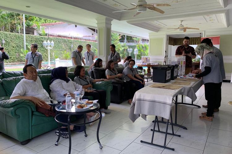 Inilah momen ketika penghitungan ulang dilaksanakan di KBRI Panama City, Panama, pada Rabu pagi (17/4/2019).