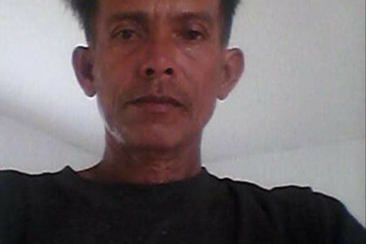 Syamsuddin (51), sempat hilang kontak 8 hari di hutan Krayan setelah sadar tertipu oleh oknum di Lawas Malaysia, Syamsuddin berjalanan kaki 8 hari hanya berbekal air mineral, garam dan vetsin (ningsih)