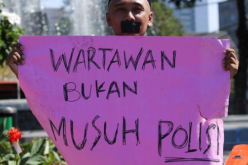 AJI: Jurnalis Alami Kekerasan karena Merekam Aksi Brutal Polisi