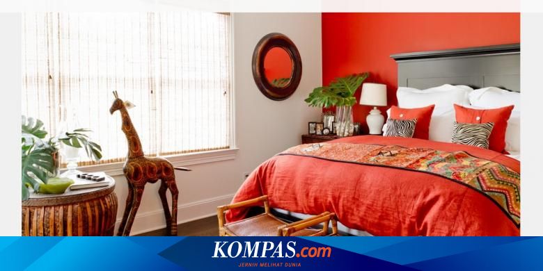 Merah Warna Keberuntungan untuk Kamar Tidur  