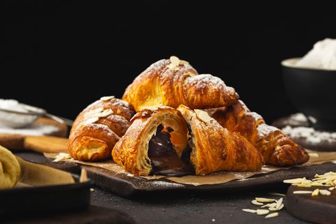 Resep Croissant Mini Isi Cokelat, Camilan untuk Akhir Pekan