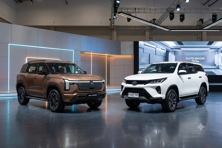 Komparasi Pajero Terbaru Vs Fortuner, Rival Terdekat Berdasarkan Spek