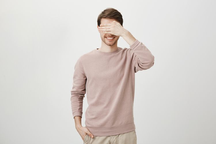 Ilustrasi menjaga pandangan