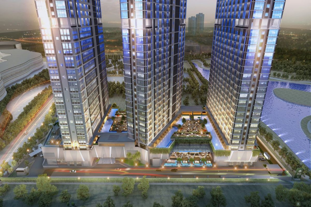 Setelah unit di Tower I terjual habis, pihak developer Apartemen Pacific Garden bersiap kembali untuk menjual unit di Tower II.