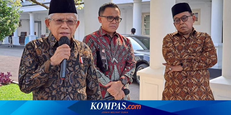Wapres Minta Simpatisan Lukas Enembe Legawa