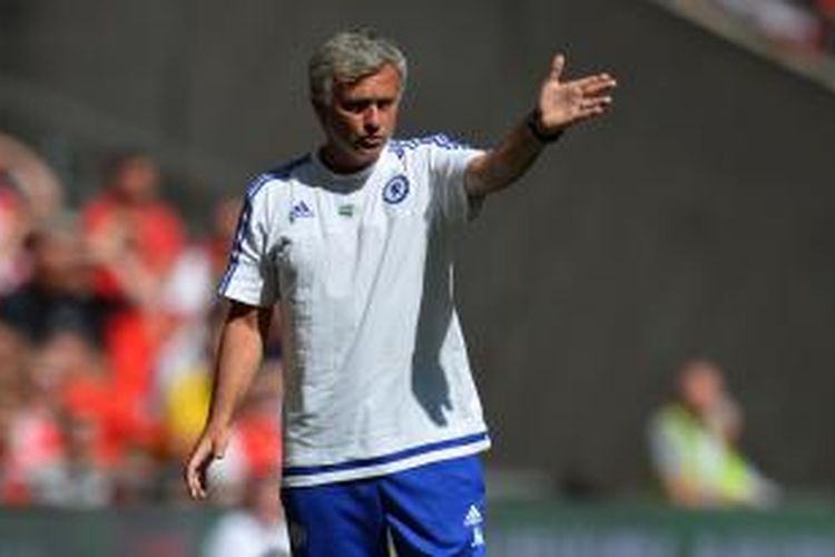 Manajer Chelsea, Jose Mourinho. 