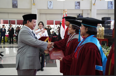 Menhan Prabowo Hadiri Wisuda Unhan, Ini Daftar Lulusan Terbaiknya