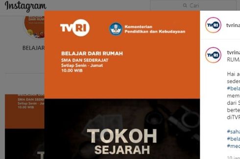 Isi Cuplikan Tayangan Belajar dari Rumah di TVRI: Srikandi Minahasa