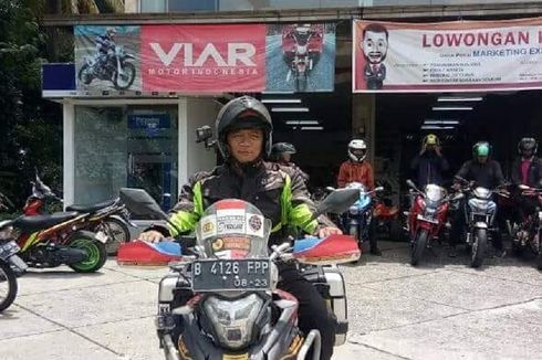 Touring Jakarta-Himalaya, Gunadi Banyak Dicegat Bikers Sumatera