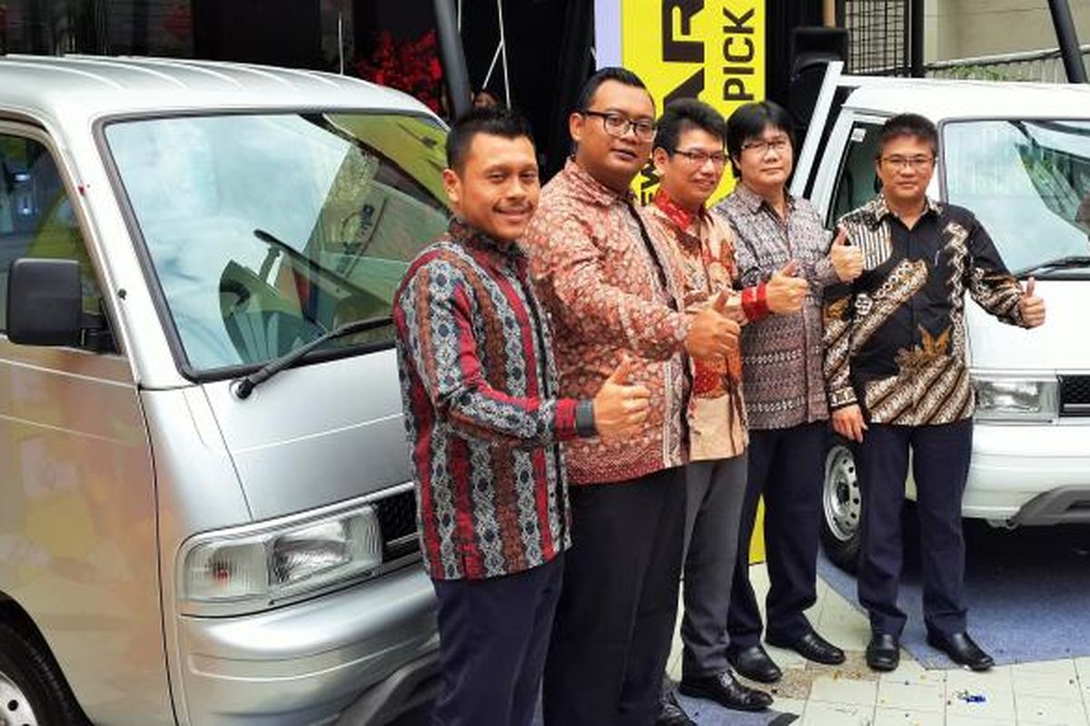 Suzuki menyegarkan penampilan pikap andalan, Carry di Jakarta, Rabu (26/1/2017).