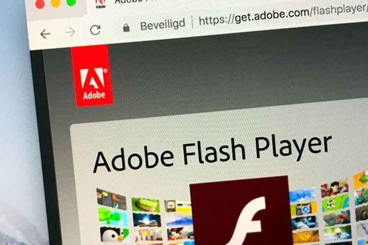 Ilustrasi Adobe Flash Player.