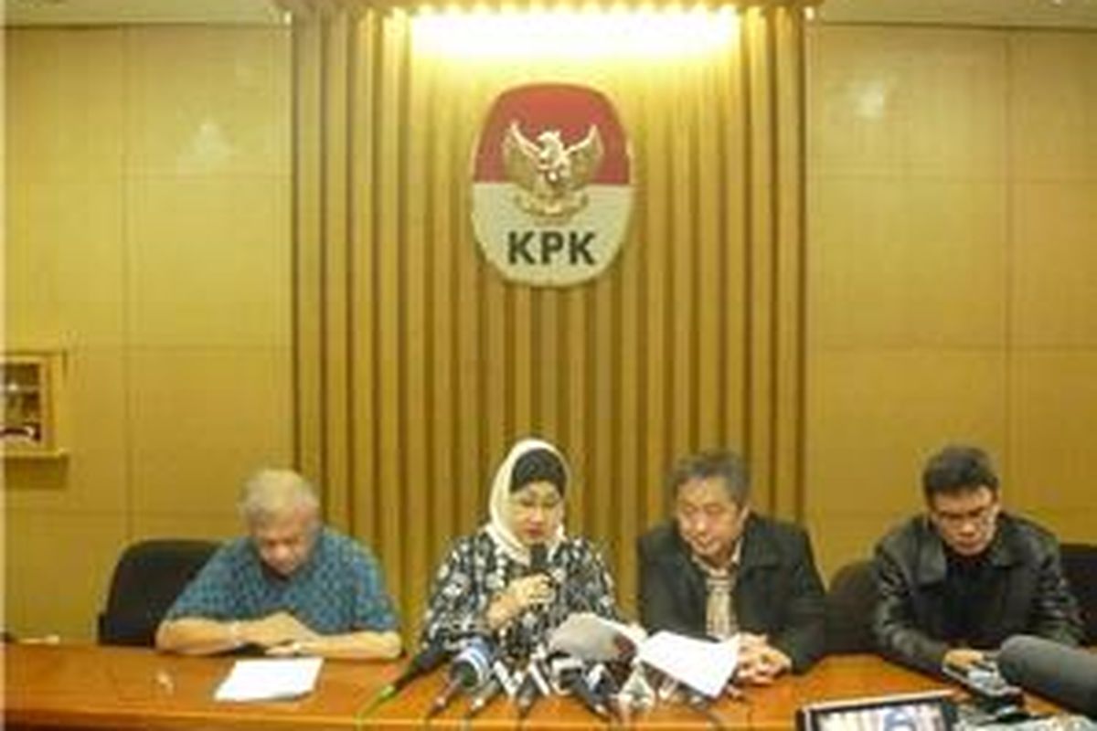 Jumpa Pers Dewan Integritas Bangsa usai bertemu KPK.