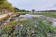 Ratusan Makam di TPU Semper Terendam Banjir, Batu Nisan sampai Tertutup Air