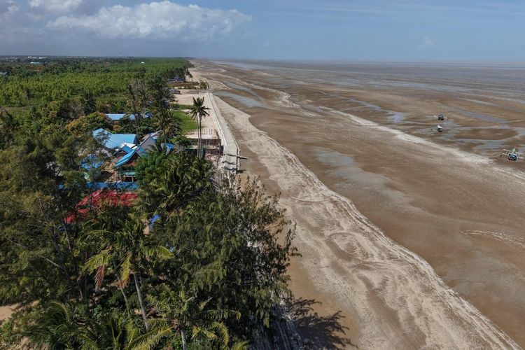 Abrasi Gerus Merauke, Garis Pantai Bergeser hingga 100 Meter