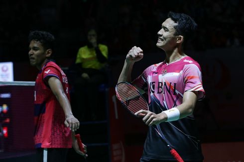 BERITA FOTO: Duel Merah Putih, Jojo Juarai Indonesia Masters 2023 