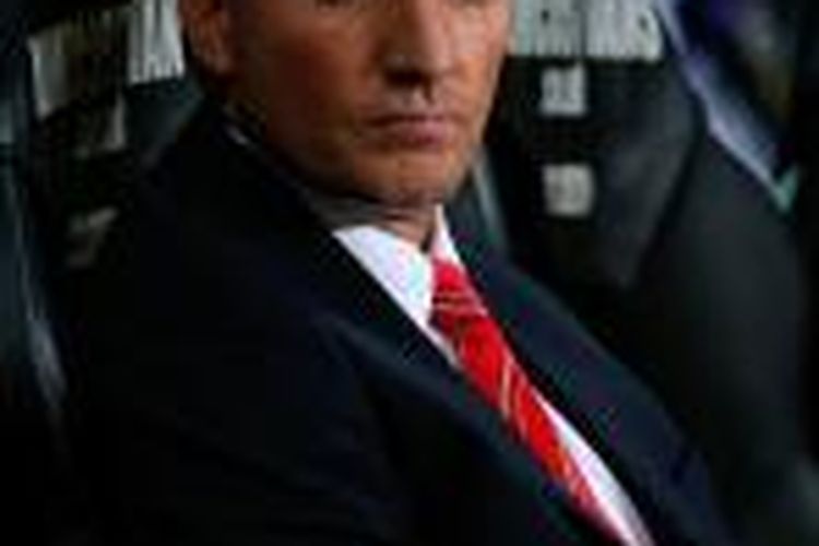 Pelatih Liverpool, Brendan Rodgers.