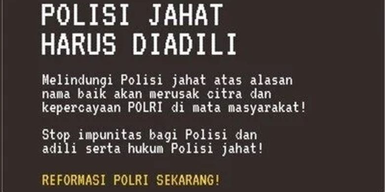 Muncul Petisi Reformasi Polisi, Ini Tanggapan Kompolnas - Kompas.com