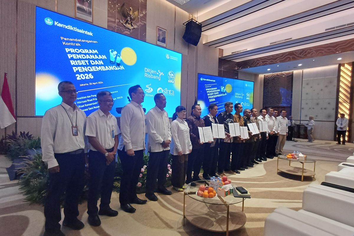 Kemendikti Alokasikan Rp1,7 Triliun untuk Pendanaan 18.215 Proposal Riset