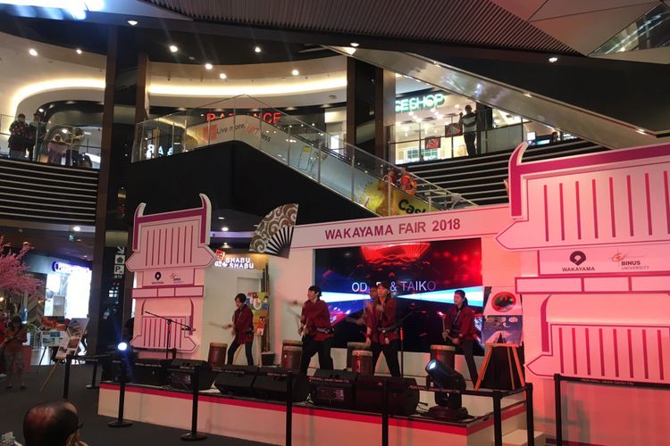 Wakayama Fair 2018 digelar pada 6 hingga 7 Oktober di Aeon Mall Jakarta Garden City, Sabtu (6/10/2018).
