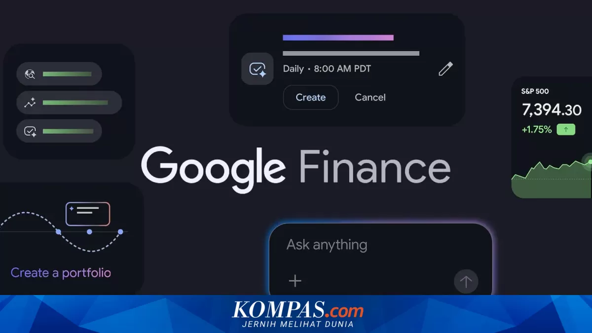 Google Finance Hadir Lagi di Android, Bawa Analisis Saham Berbasis AI