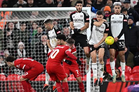 Hasil Liverpool Vs Fulham, The Reds Comeback Menangi Semifinal Leg 1 Piala Liga Inggris