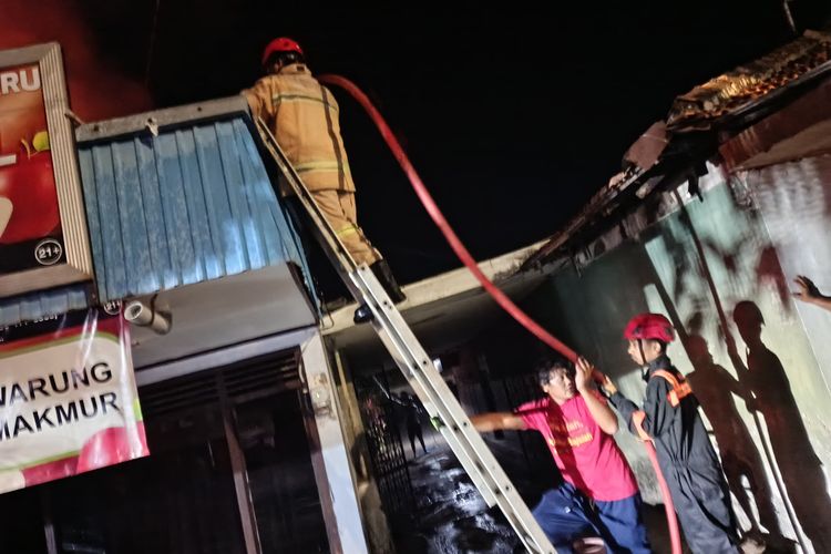 Buntut Bakar Sampah lalu Ditinggal Ronda, 3 Bangunan di Cilacap Terbakar