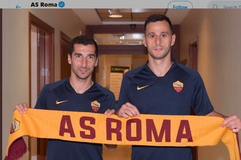 Bela AS Roma, Mkhitaryan Siap Main di Segala Posisi