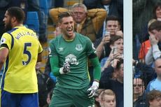 Tahan Dua Penalti Man City, Kiper Everton Ingin Ditraktir