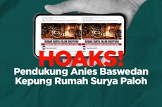 INFOGRAFIK: Hoaks! Pendukung Anies Baswedan Kepung Rumah Surya Paloh