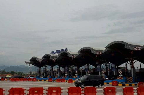 H-1 Lebaran, Volume Kendaraan Arus Mudik di Tol Cipali Berkurang