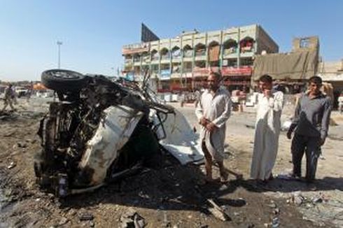 11 Bom Mobil Guncang Baghdad, 48 Tewas