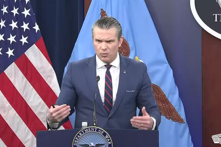 Menteri Pertahanan AS Pete Hegseth